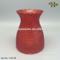 Wedding Decorative Strawberry Shape Flared Glass Vases